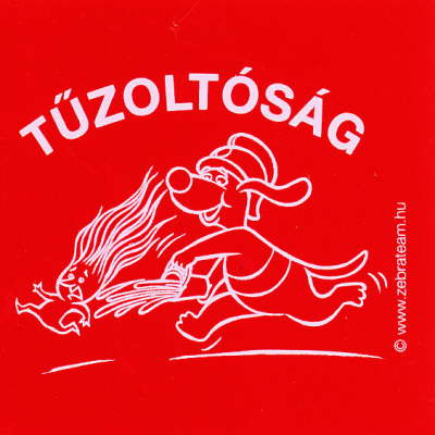 Letenye V�ros Hivat�sos T�zolt�s�ga, Ungarn_Aufkleber_2