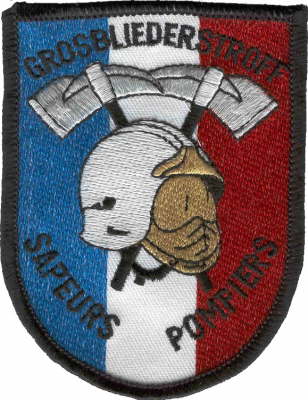 Sapeurs Pompiers Grosbliederstroff, Frankreich