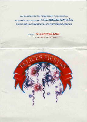 Servicio de Extinci�n de Incendios y Protecci�n Civil de Valladolid, Spanien_Gl�ckwunsch