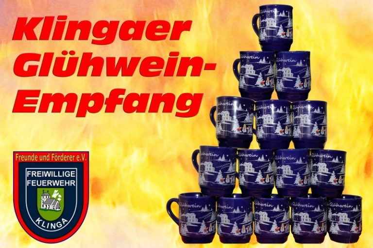 Heute Klingaer Glühweinempfang