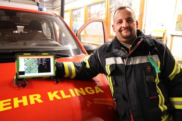 Einsatz-Tablet in Dienst gestellt