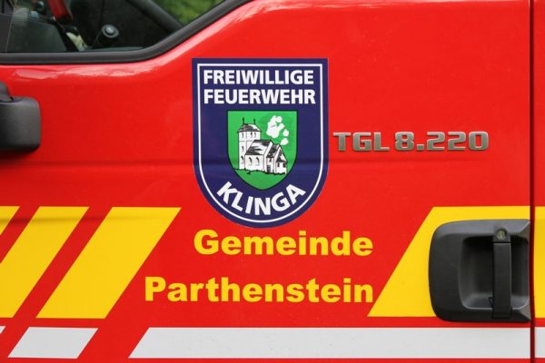 Müllcontainer brennt