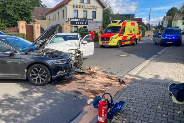 Verkehrsunfall in Klinga