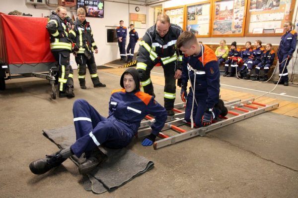 Jugend trainiert Eisrettung