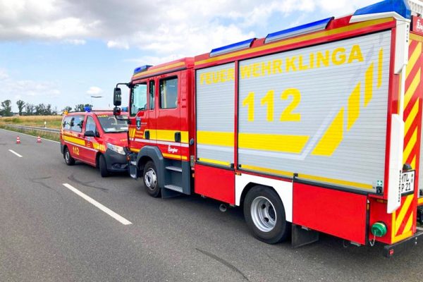 Böschungsbrand bei Grethen