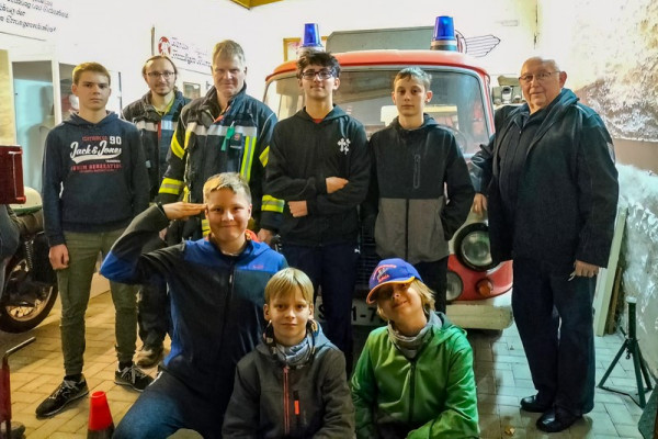 In der Feuerwehr-Geschichte unterwegs