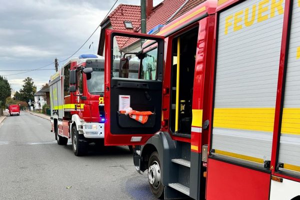 Laubenbrand gelöscht