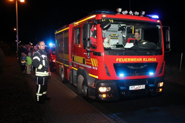 Lampionumzug abgesichert