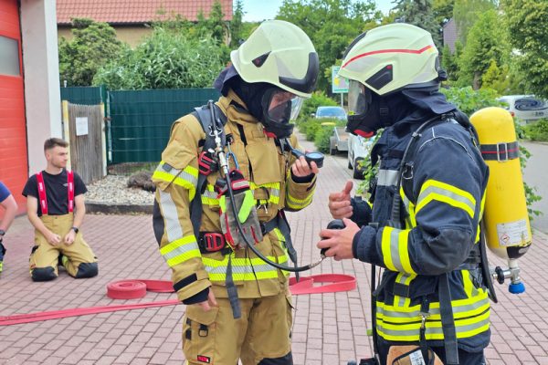 Gemeinsames Atemschutztraining