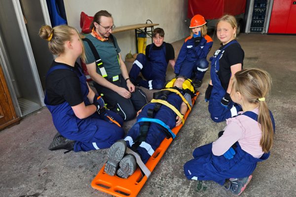 Verletzte Personen gerettet