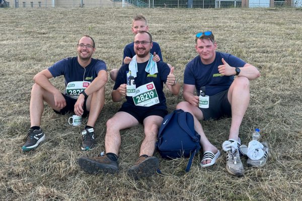 Aktiv beim Laufspektakel
