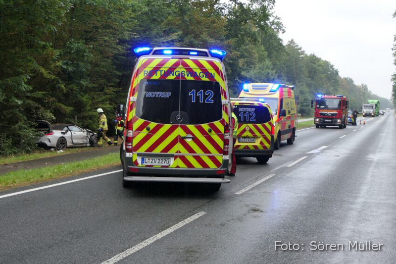 Verkehrsunfall bei Naunhof