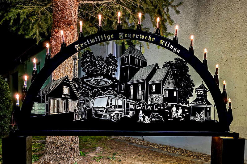 Feuerwehr im Lichterglanz